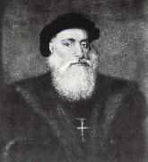unknow artist This portrait of Vasco da Gama to clerical error Gregorio Lopez. china oil painting artist